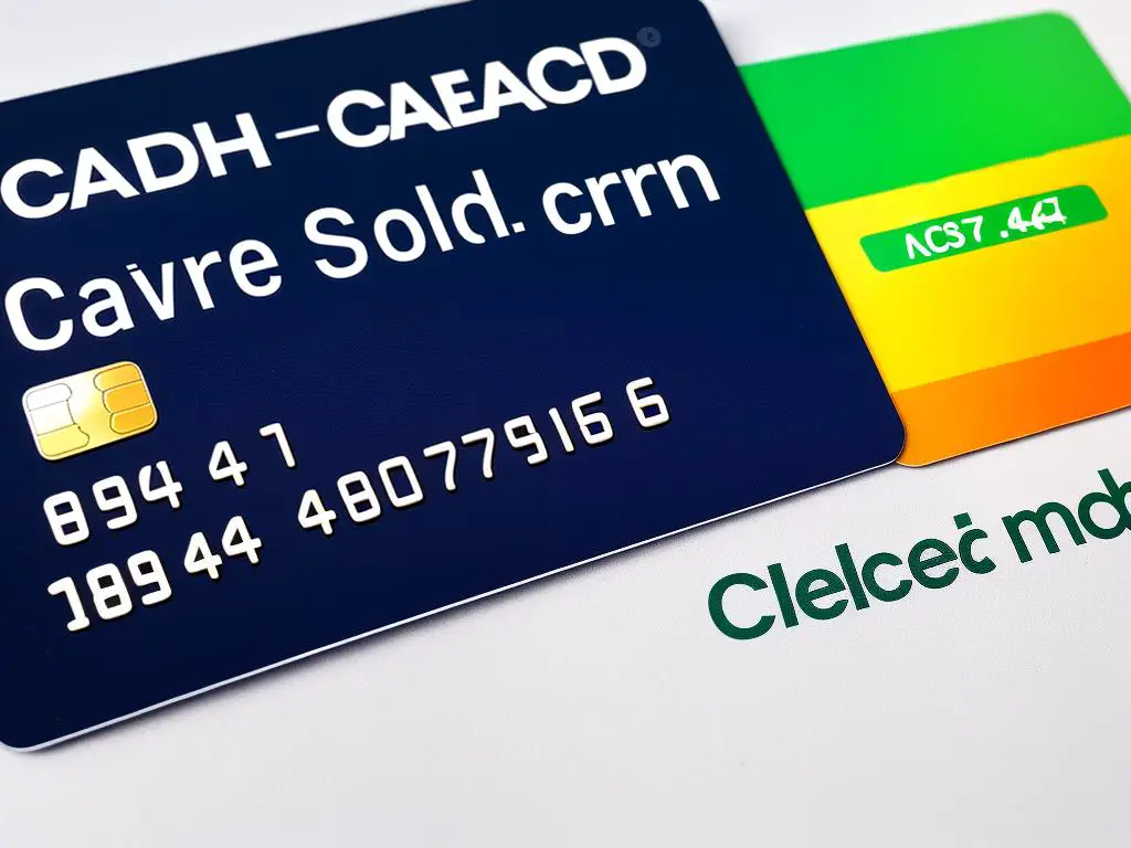 Image of a credit card with cash rewards symbol