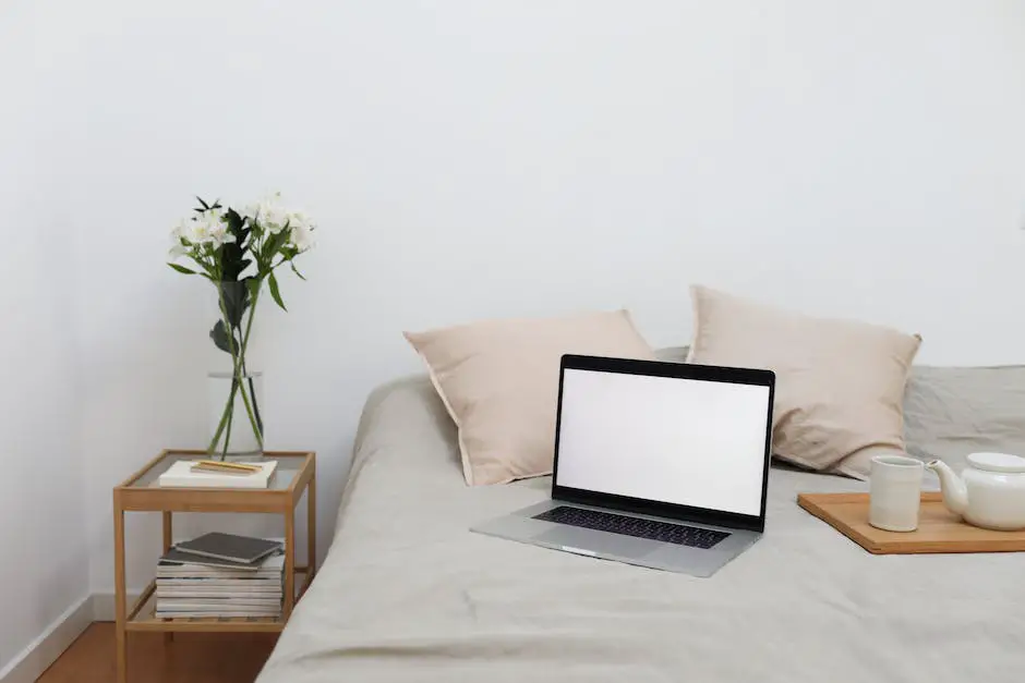 Illustration of an SEO specialist working on a laptop with a website and search engine icons around.