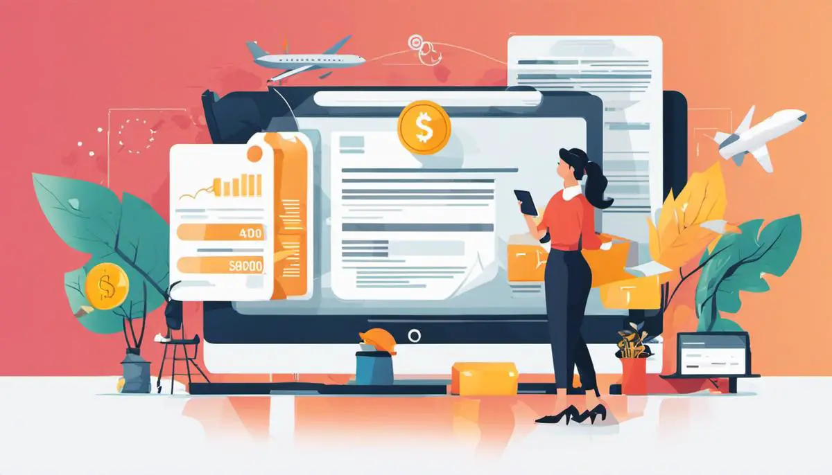 Image illustrating the concept of generating passive income through SEO strategies.