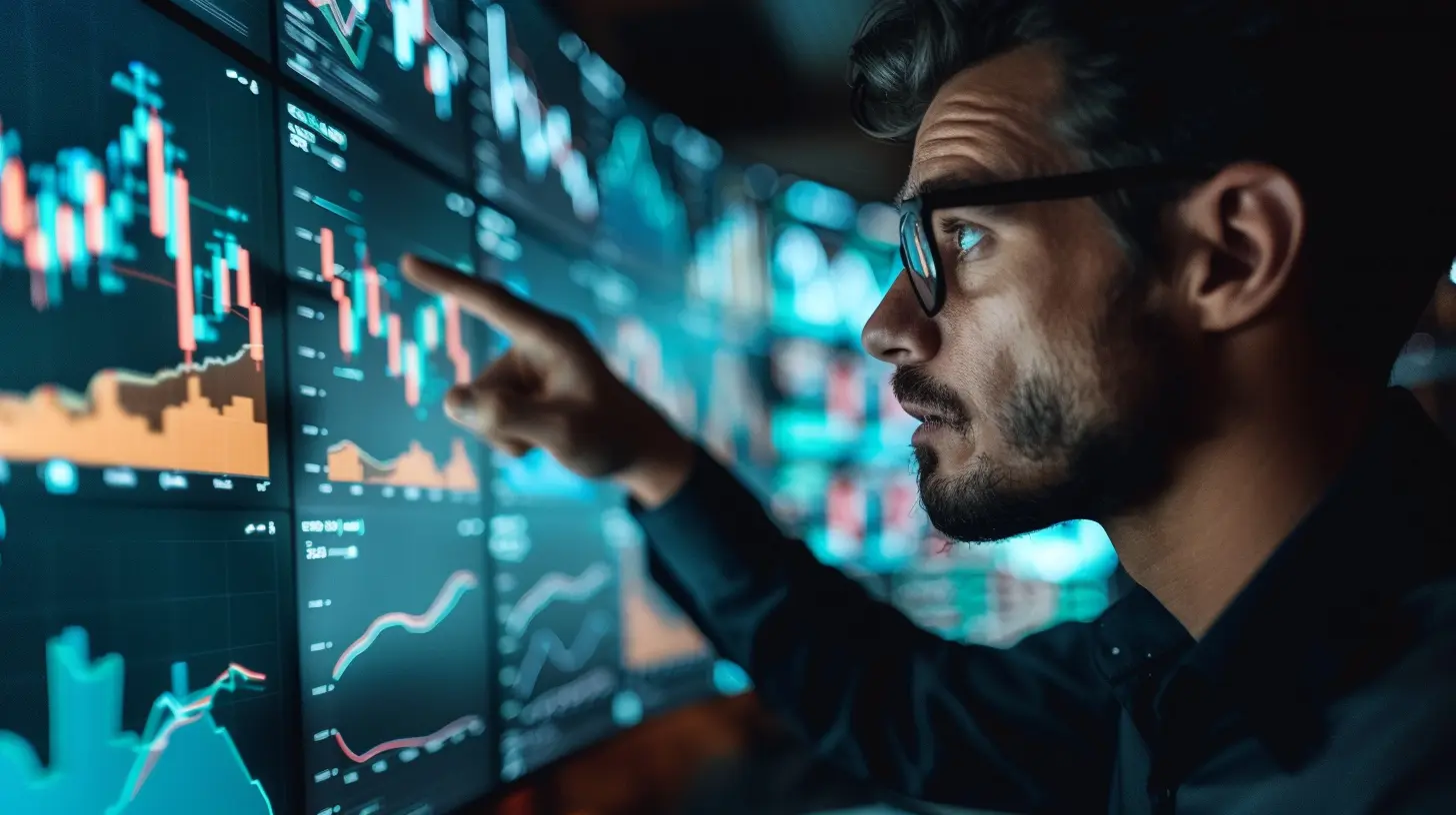 image of a man looking at the highest dividend utility stock yields