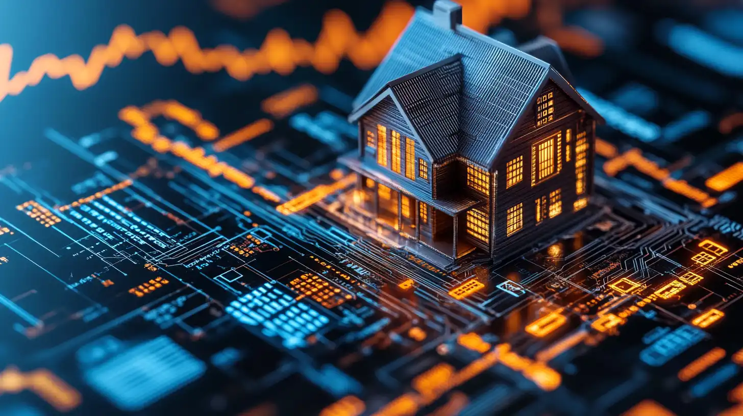 image of a house and real estate representing passive income