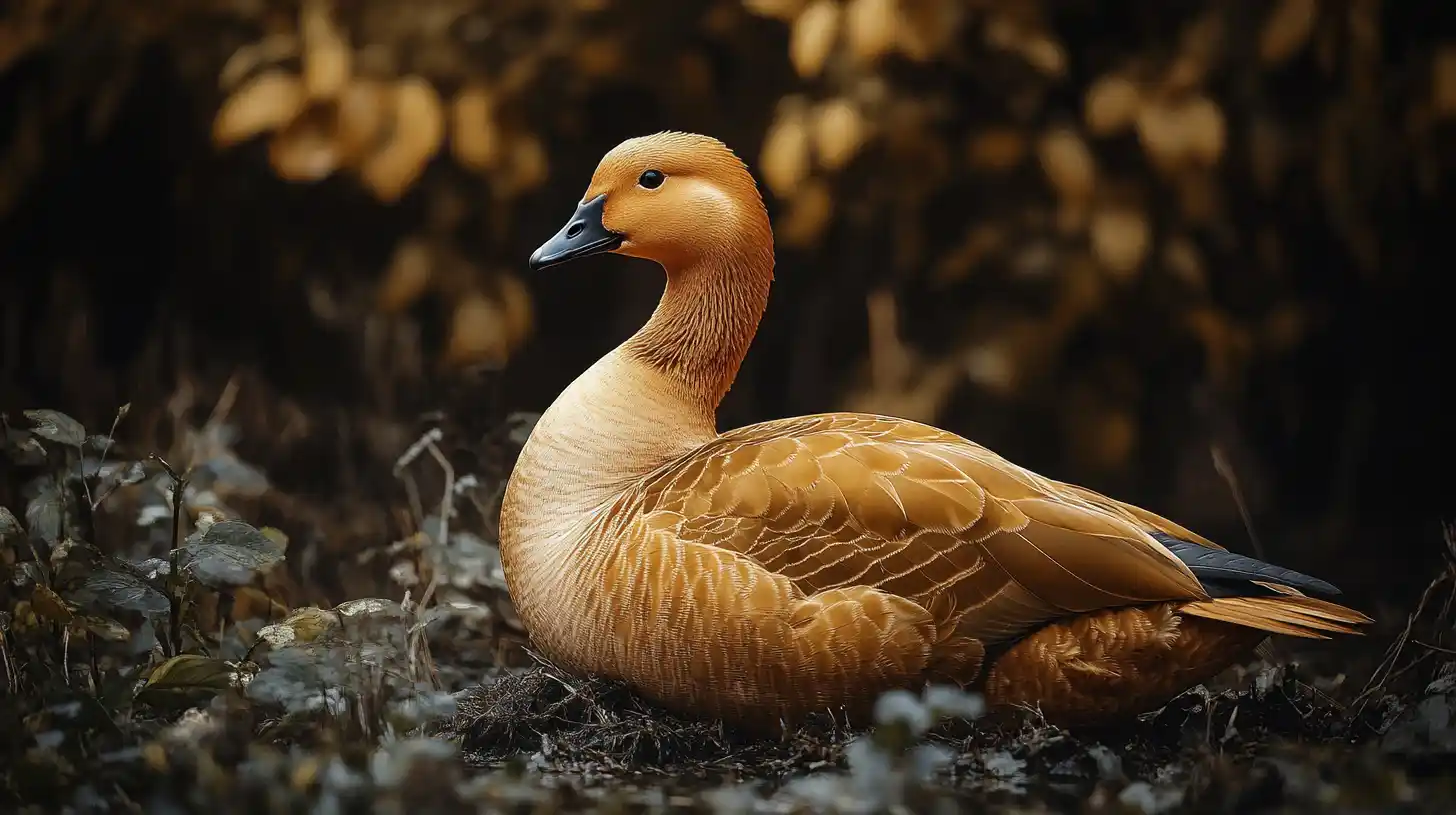 image of a golden goose