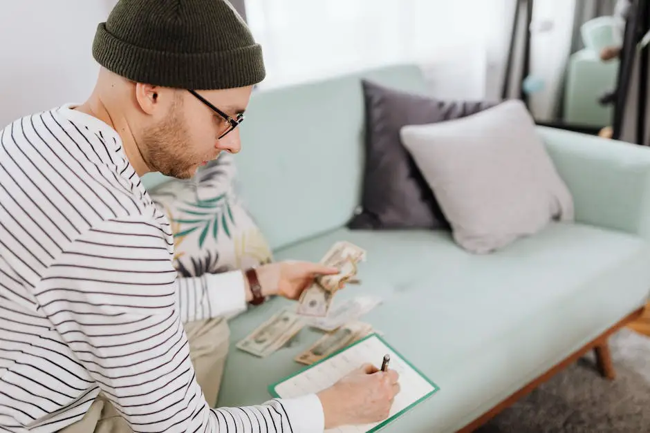 A person writing on a laptop, symbolizing turning writing skills into cash.